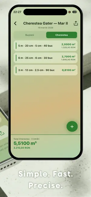 eCubaj Wood Volume Calculator screenshot 3