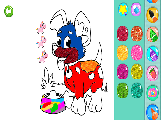 Screenshot #5 pour Blue coloring book