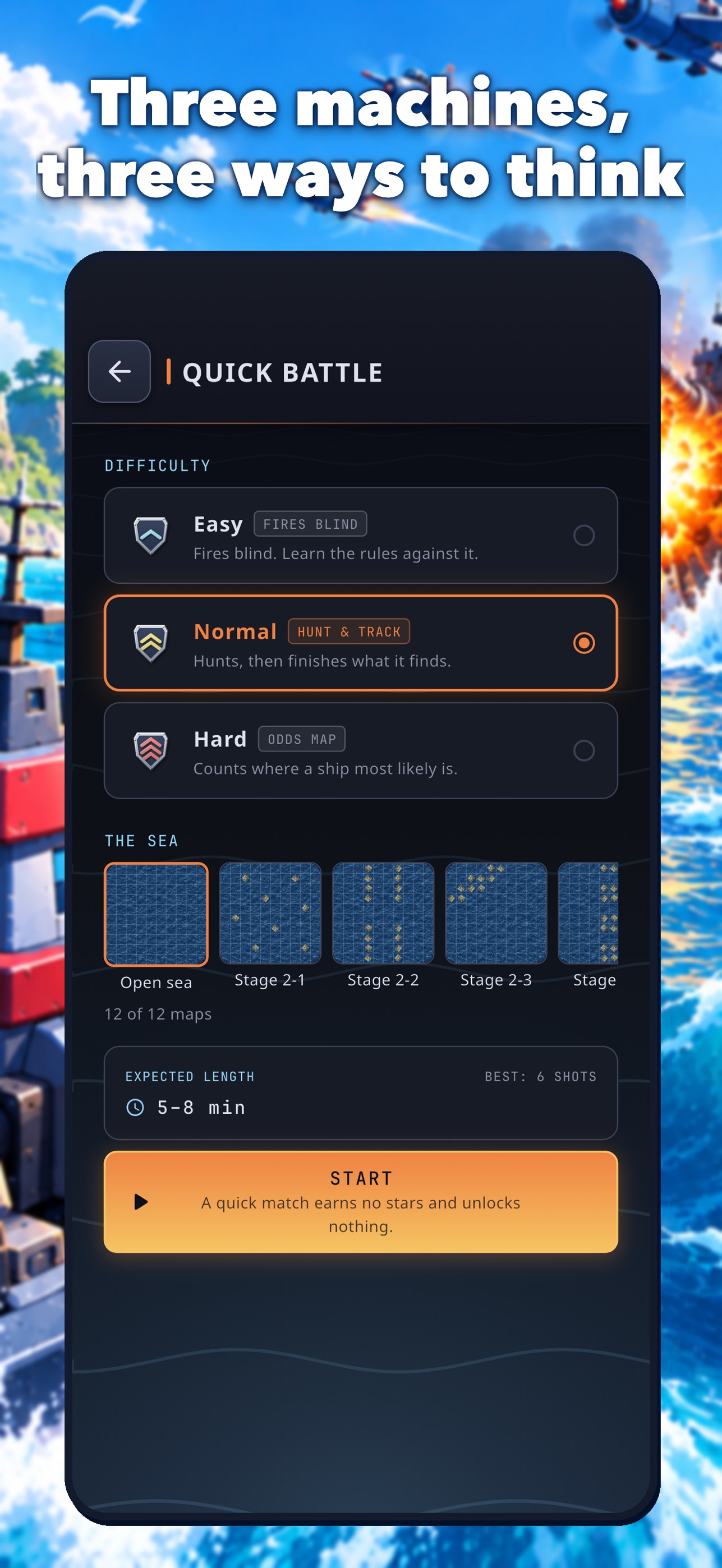 Screenshot 7 of Blindwake: Hidden Fleet