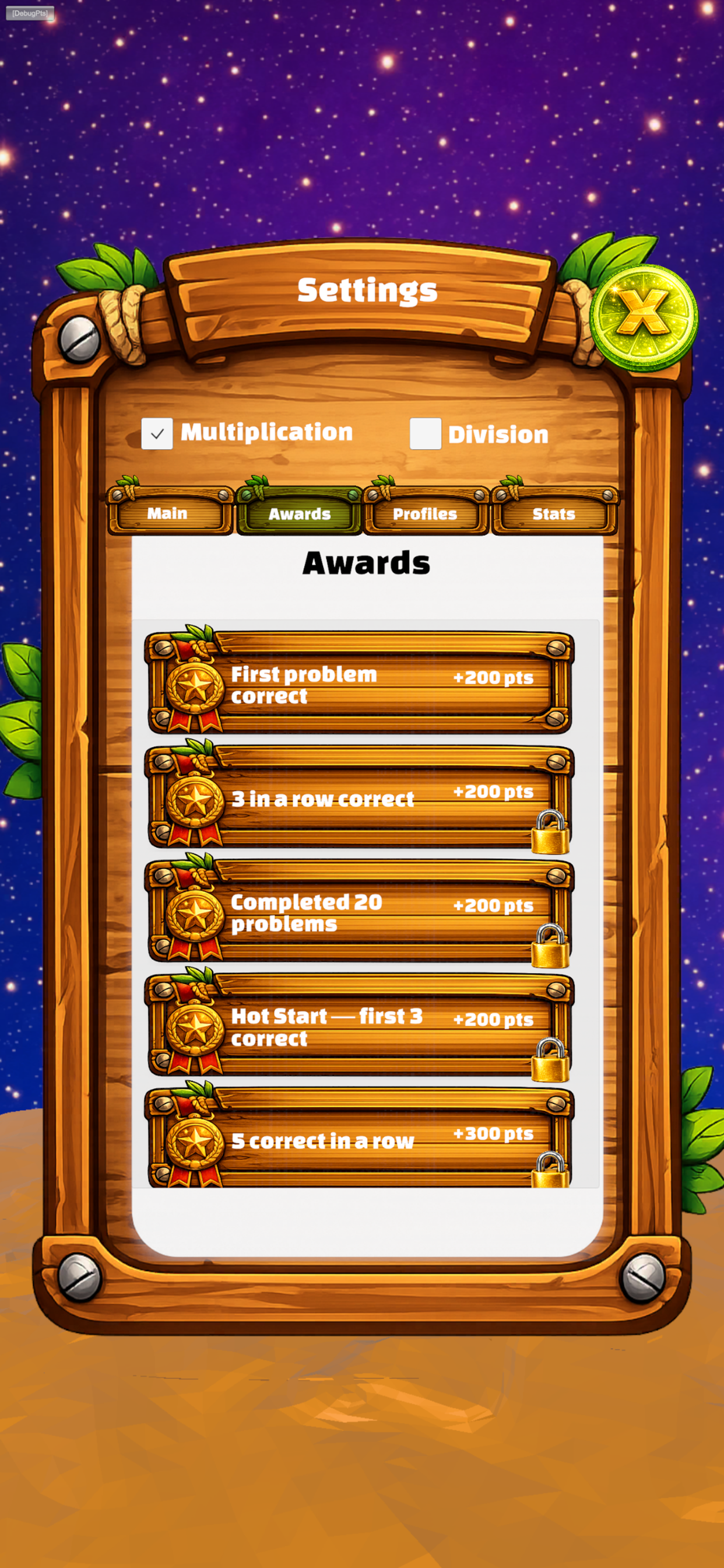 Fruit Rockets 3 Multiplication screenshot 7