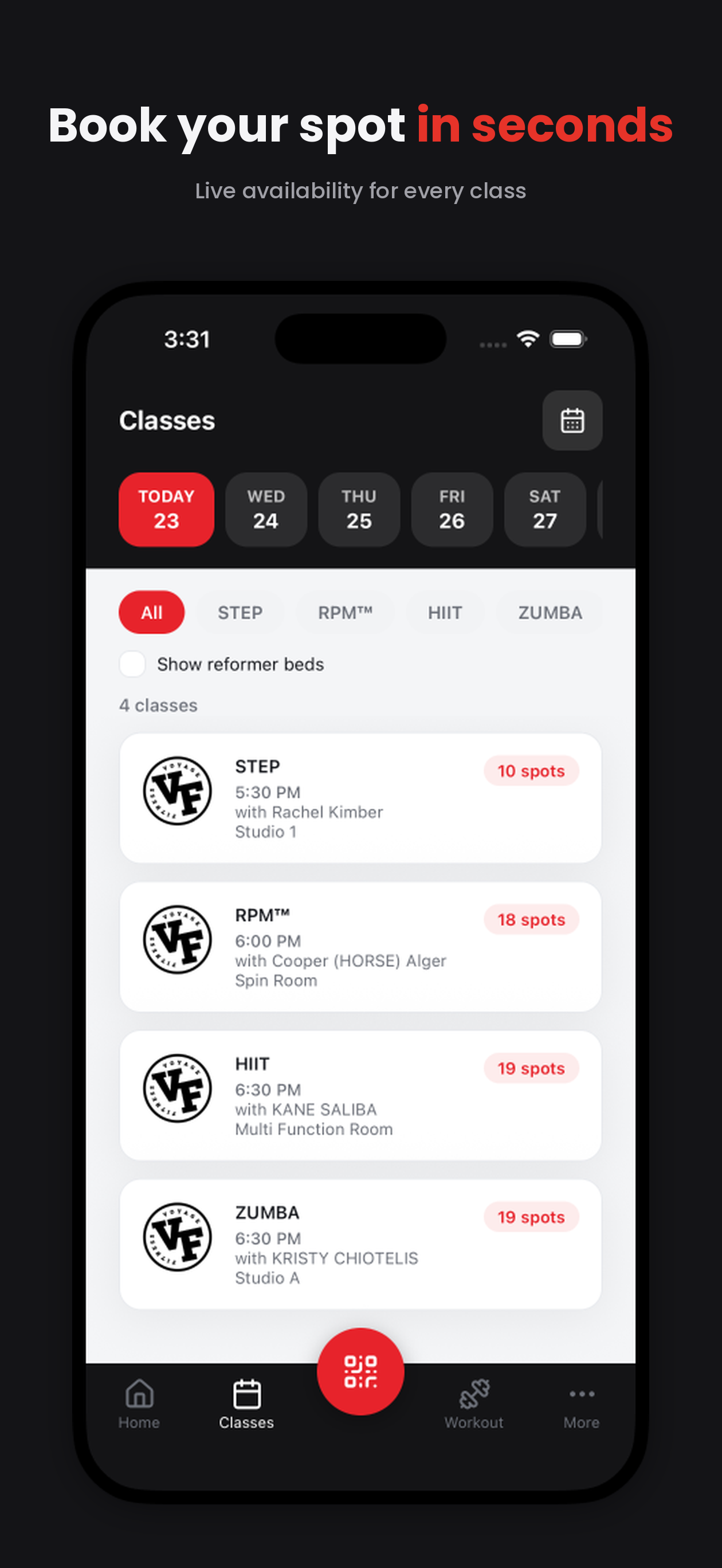 Voyage Fitness screenshot 3