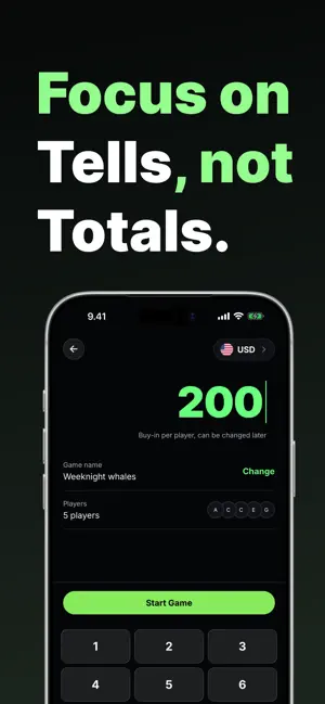 Pokertally: Poker Game Tracker screenshot 1