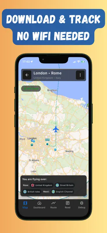 Flymap: Offline Flight Maps screenshot 2 of 6