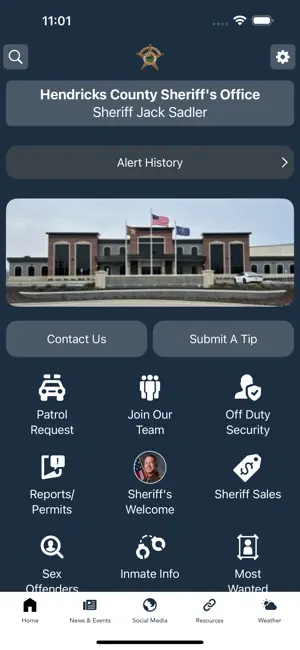 Hendricks County Sheriff screenshot 1