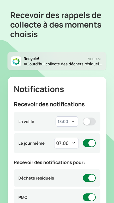 Screenshot #3 pour Recycle! - Calendrier collecte