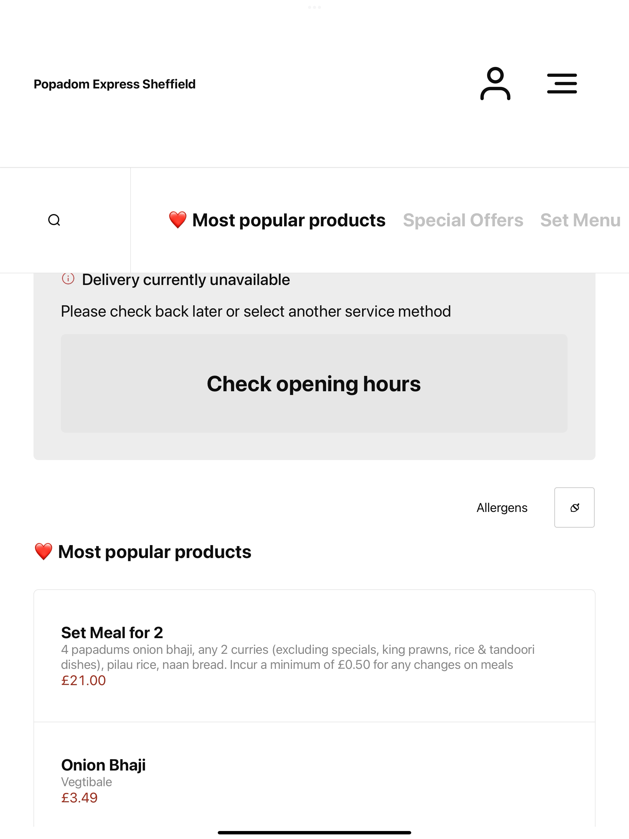 Popadom Express Sheffield screenshot 7