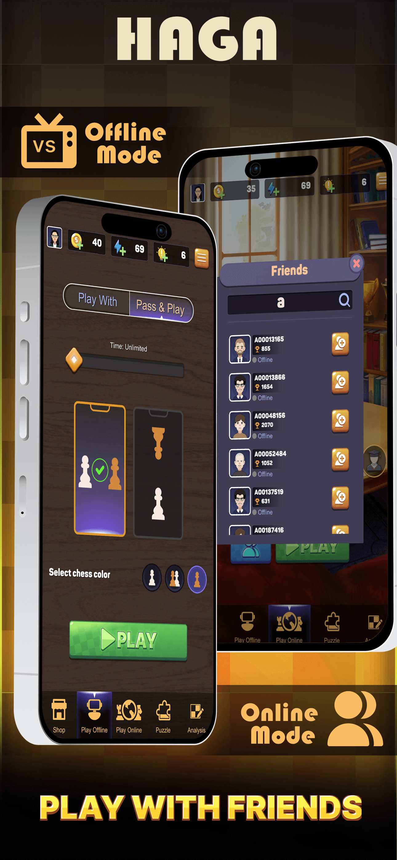 Play Chess Online Games: Haga