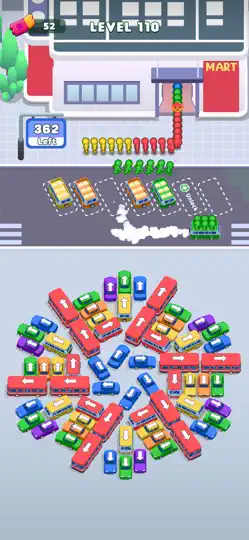 Screenshot von Busspiel: Chaos Im Stau auf dem iPhone 2