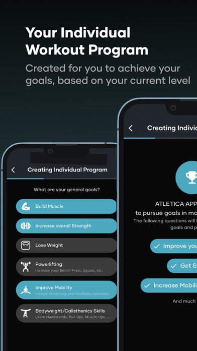 Screenshot #1 pour ATLETICA - Home Gym Workouts