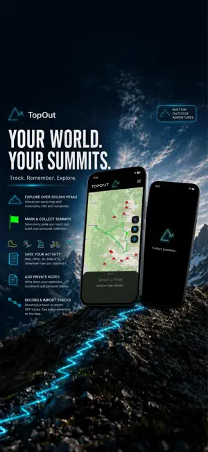 TopOut: Summit Tracker screenshot 4
