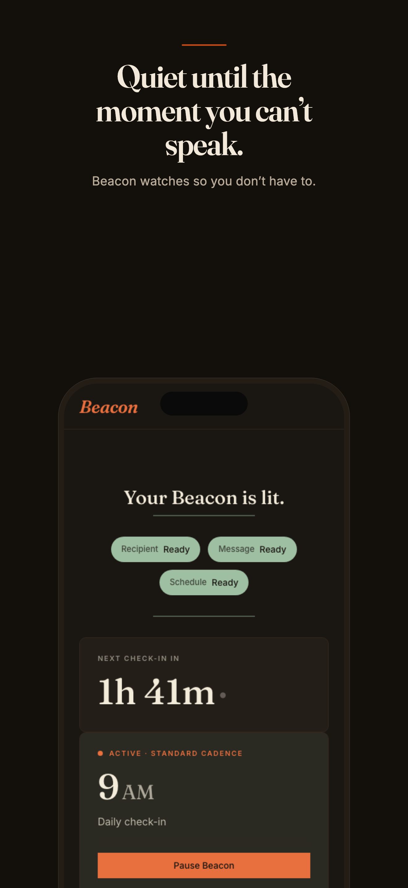 Beacon by Milkweed screenshot 8