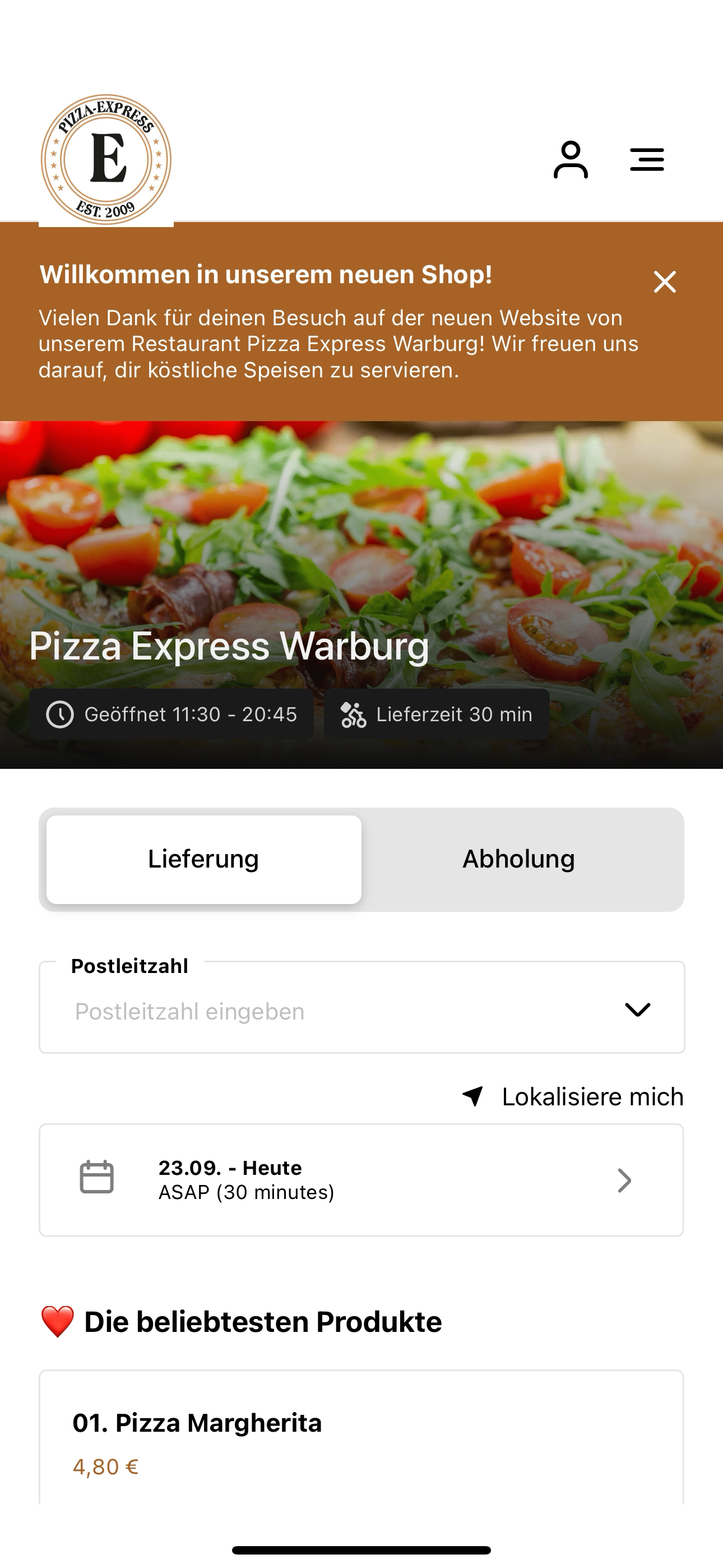 Pizza Express Warburg