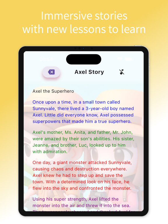 AI StoryBook iPad screenshot 10 - Entertainment app