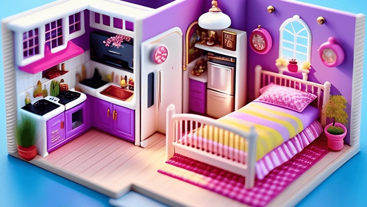 Doll House Design Doll Games screenshot-4