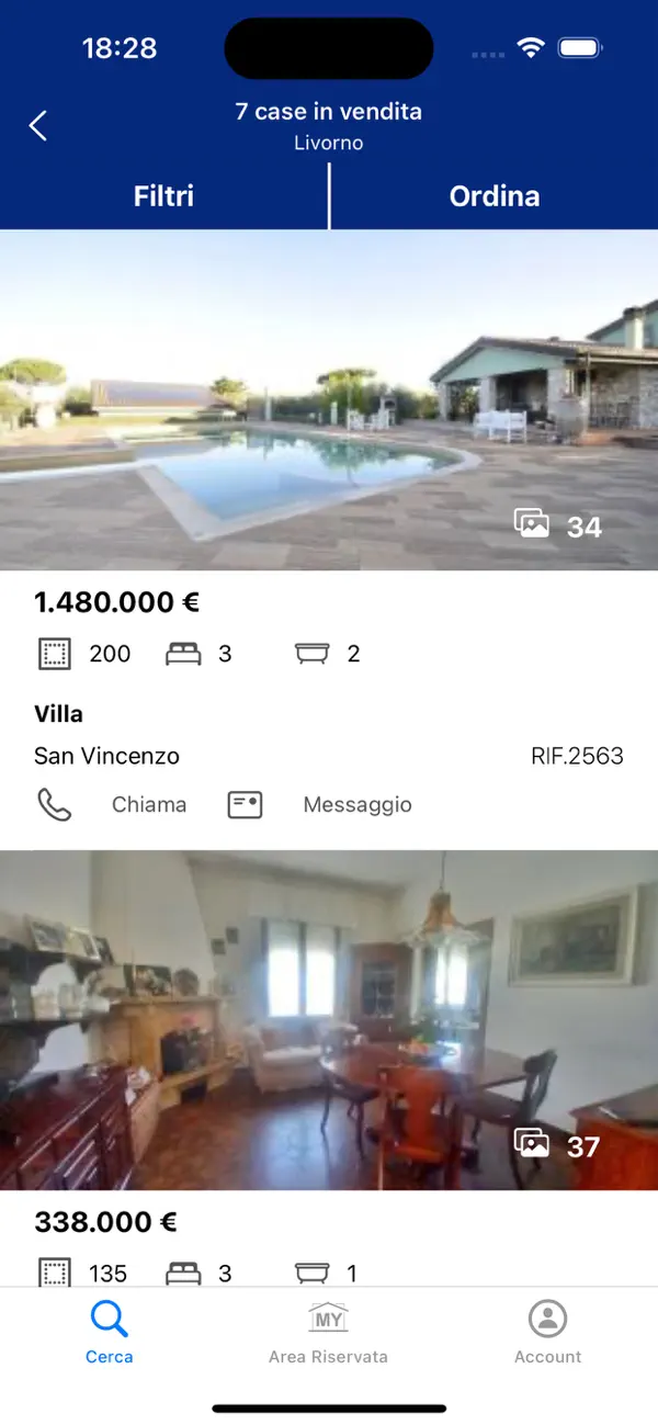 Screenshot #2 pour Petri Immobiliare