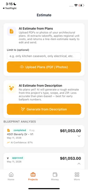 BuildCrux: Contractor Manager screenshot 1