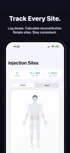 Tracktide - Injection Tracker screenshot 4