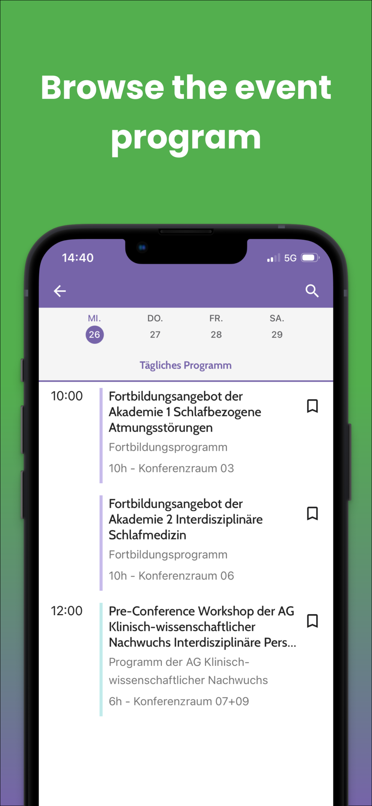 Conventus Congressmanagement screenshot 3