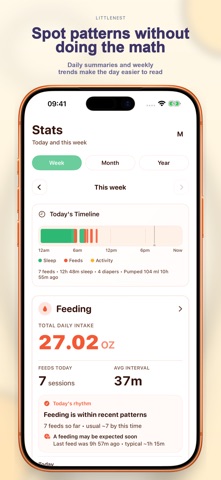 Baby Tracker & Log: LittleNest Screenshot 7 of 10