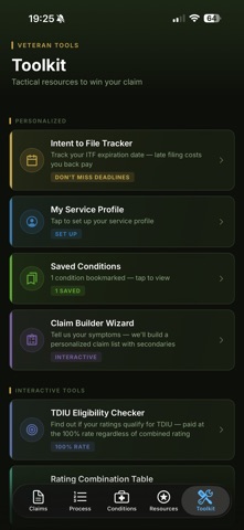Mobile VSO : Claims Guide Screenshot 2 of 5