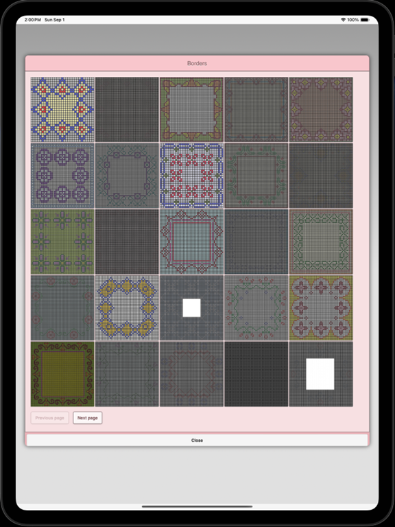 BeadPatternCreator iPad screenshot 6 - Graphics & Design app