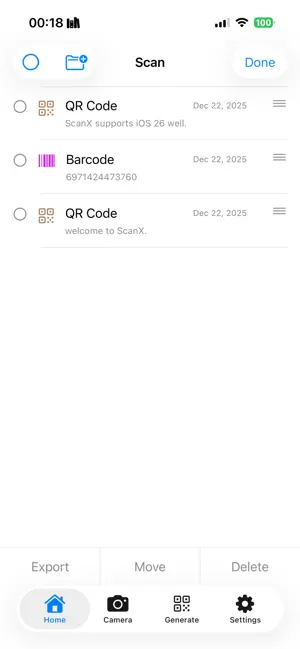 ScanX – Code Capture & Manage screenshot 1