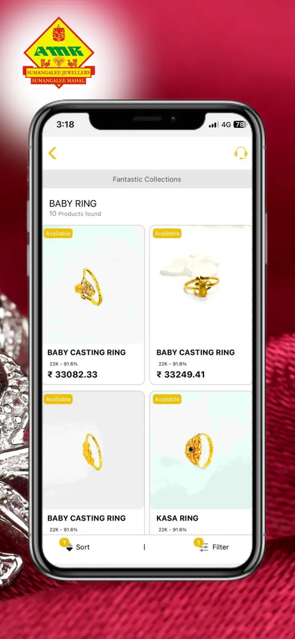 Screenshot #2 pour AMR Sumangalee Jewellers