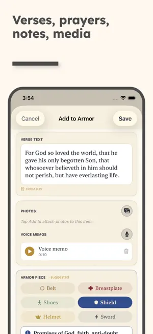 Armor Of God: Bible & Prayer screenshot 2