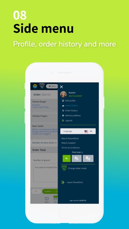 DreamDiner Orders screenshot-7