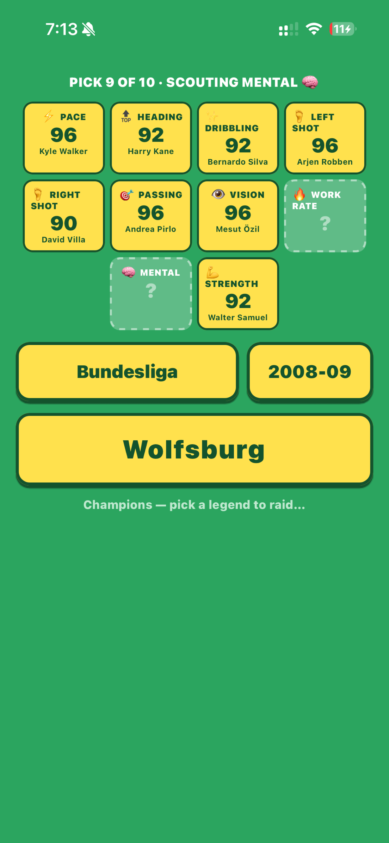 GOAT Roulette - Football screenshot 6