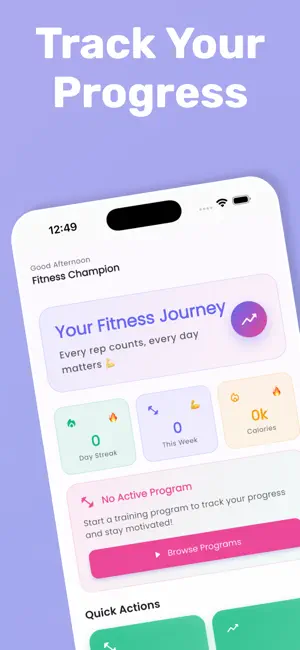 GymFlow: Gym Fitness Tracker screenshot 1