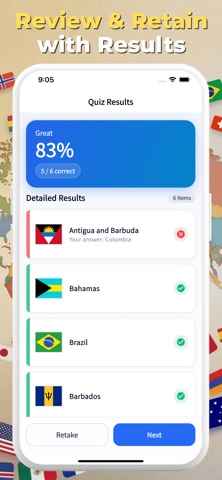 Flag Quiz - Guess World Flags Screenshot 4 of 4