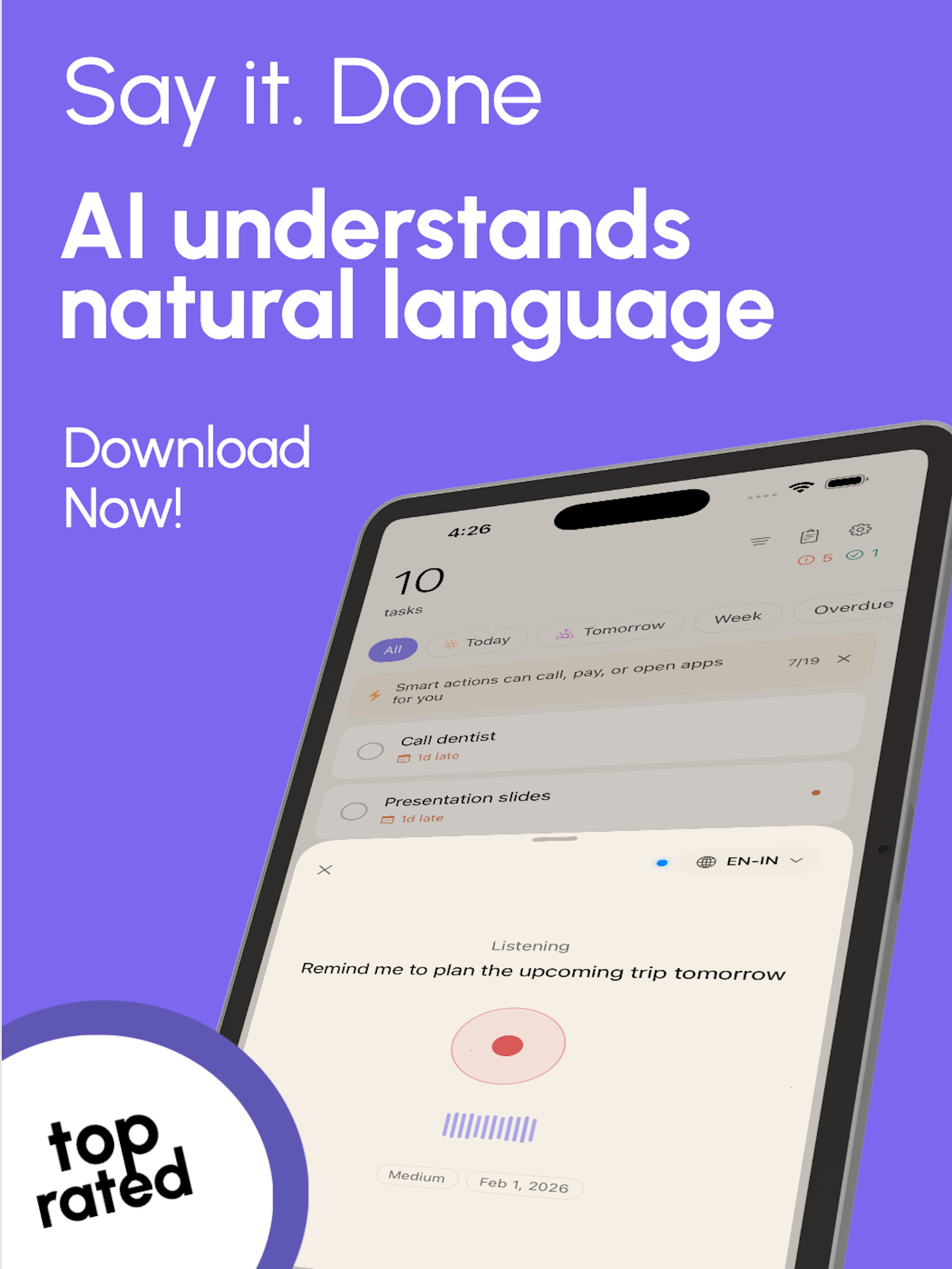 MindDraft: AI Daily Planner