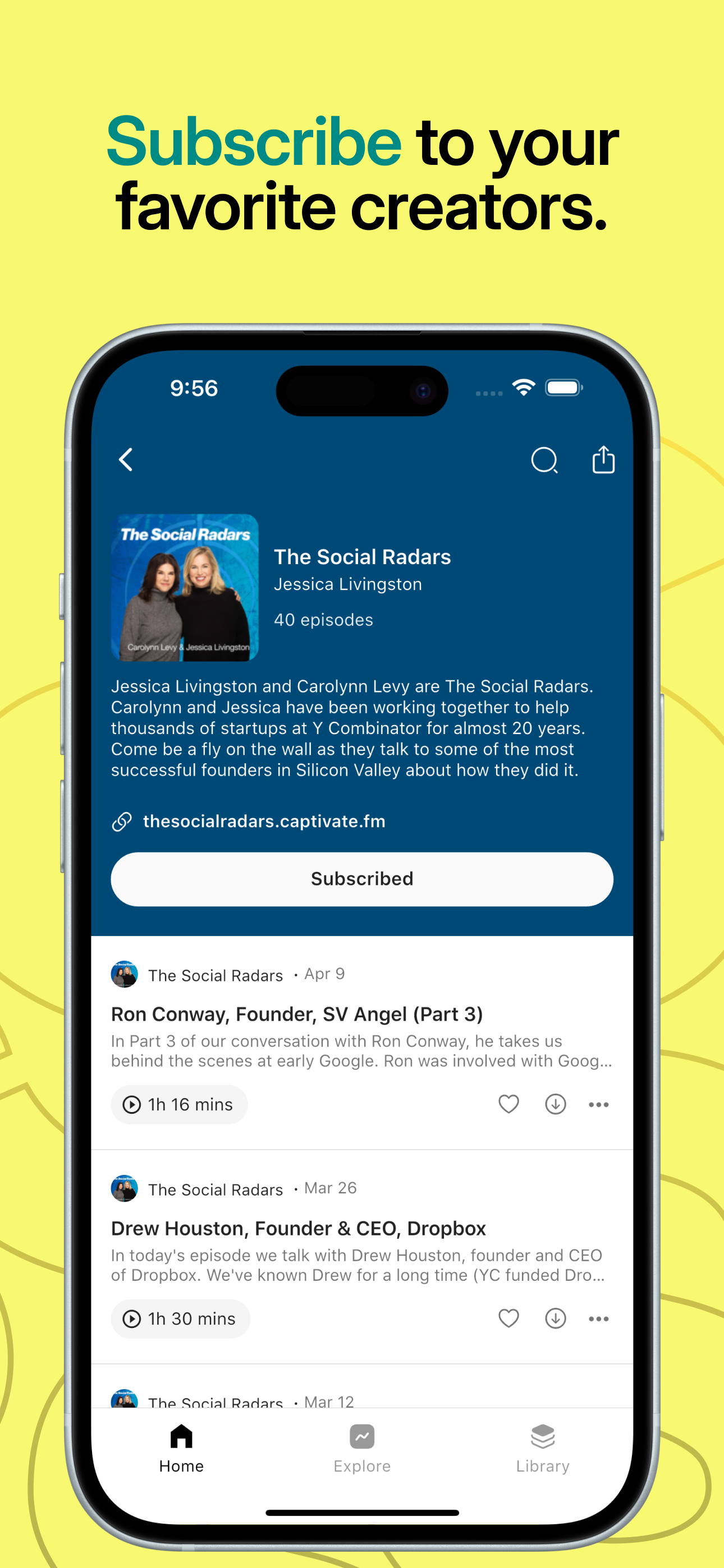 Superpod – The Podcasts App