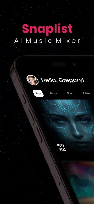 Snaplist: AI Music Mixer screenshot 1