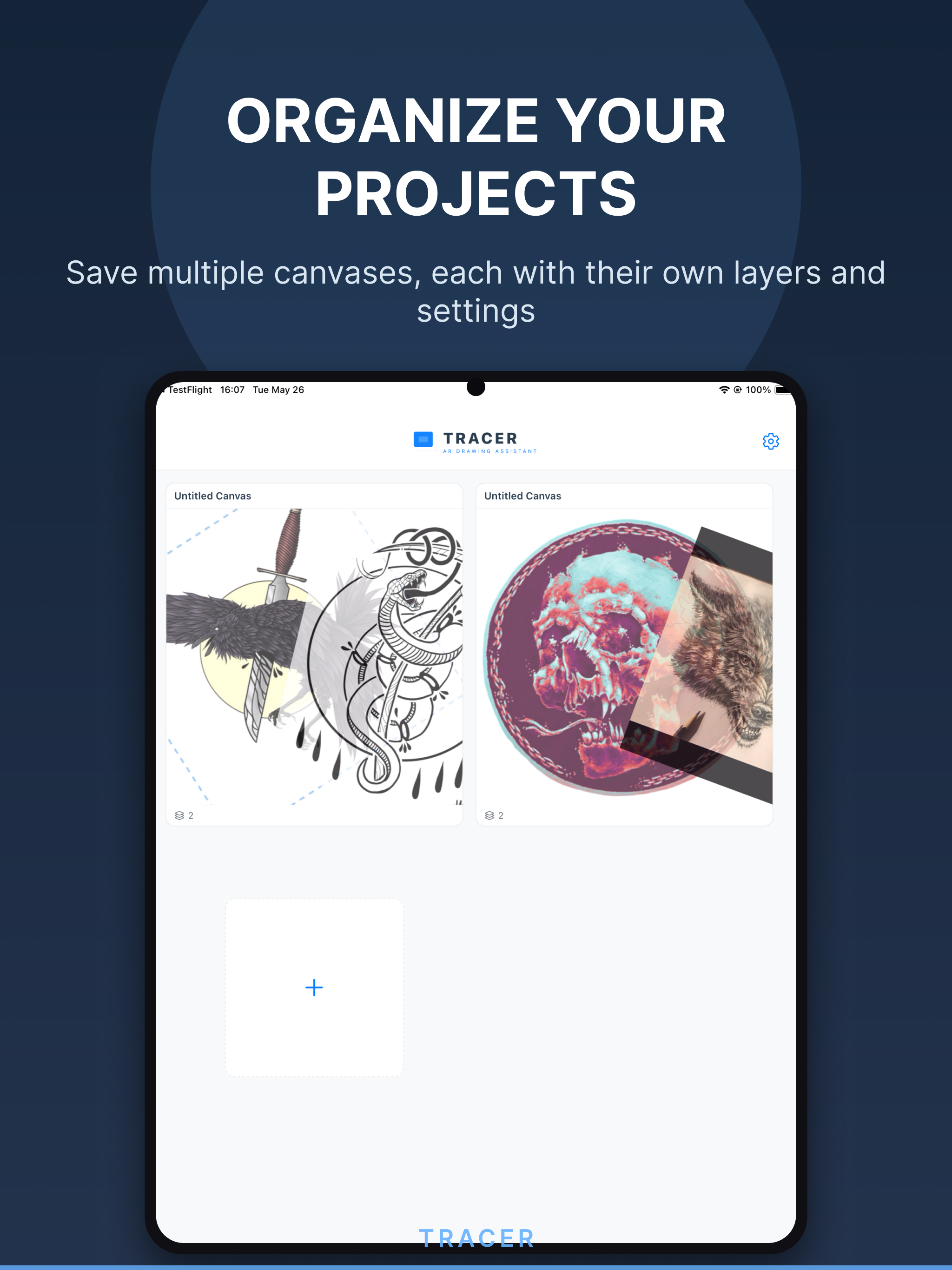 Tracer AR Drawing Assistant