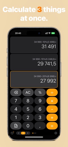 Parallel: Multi Calculator Screenshot 1 of 6