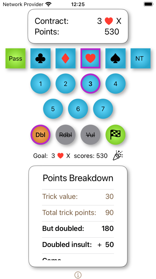 #3. Contract Bridge Calculator (iOS) 由: Alan Rickayzen
