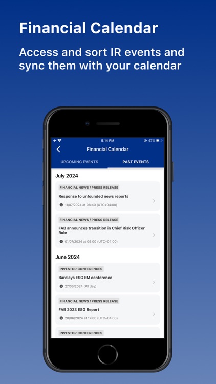 FAB Investor Relations screenshot-7