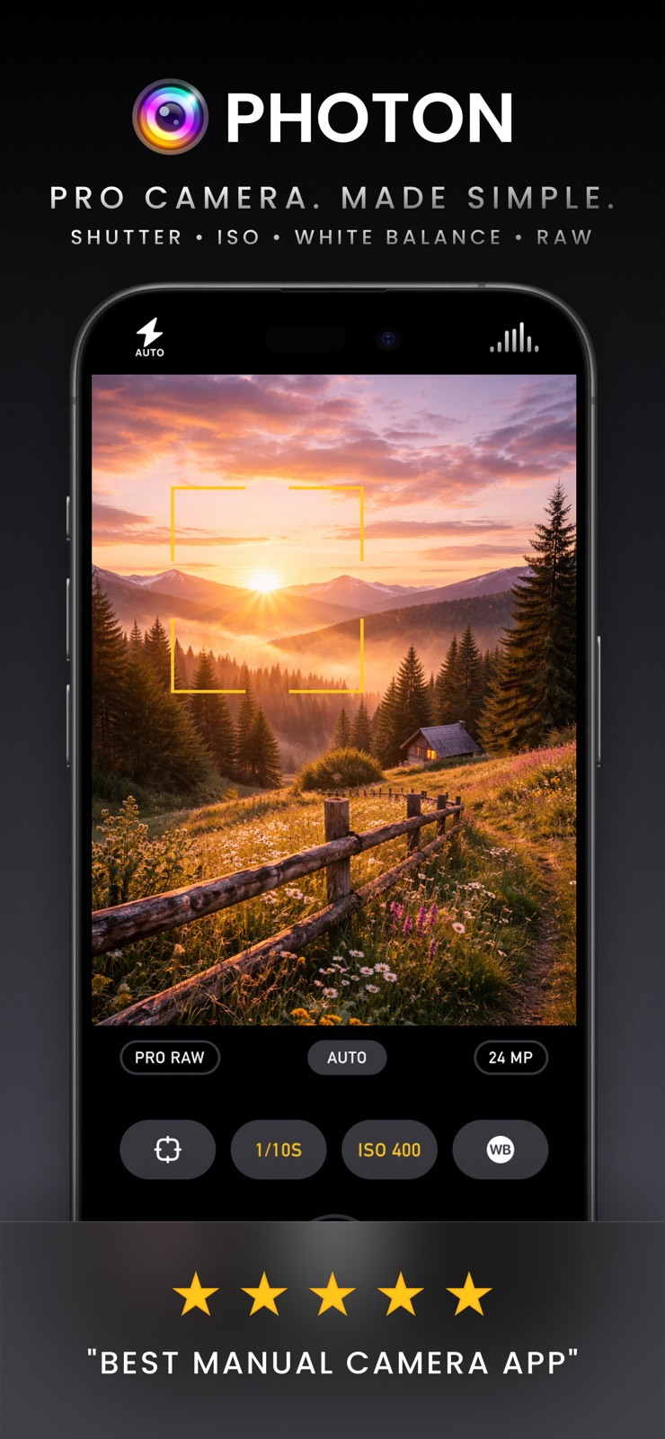 Photon Camera iphone screenshot 1