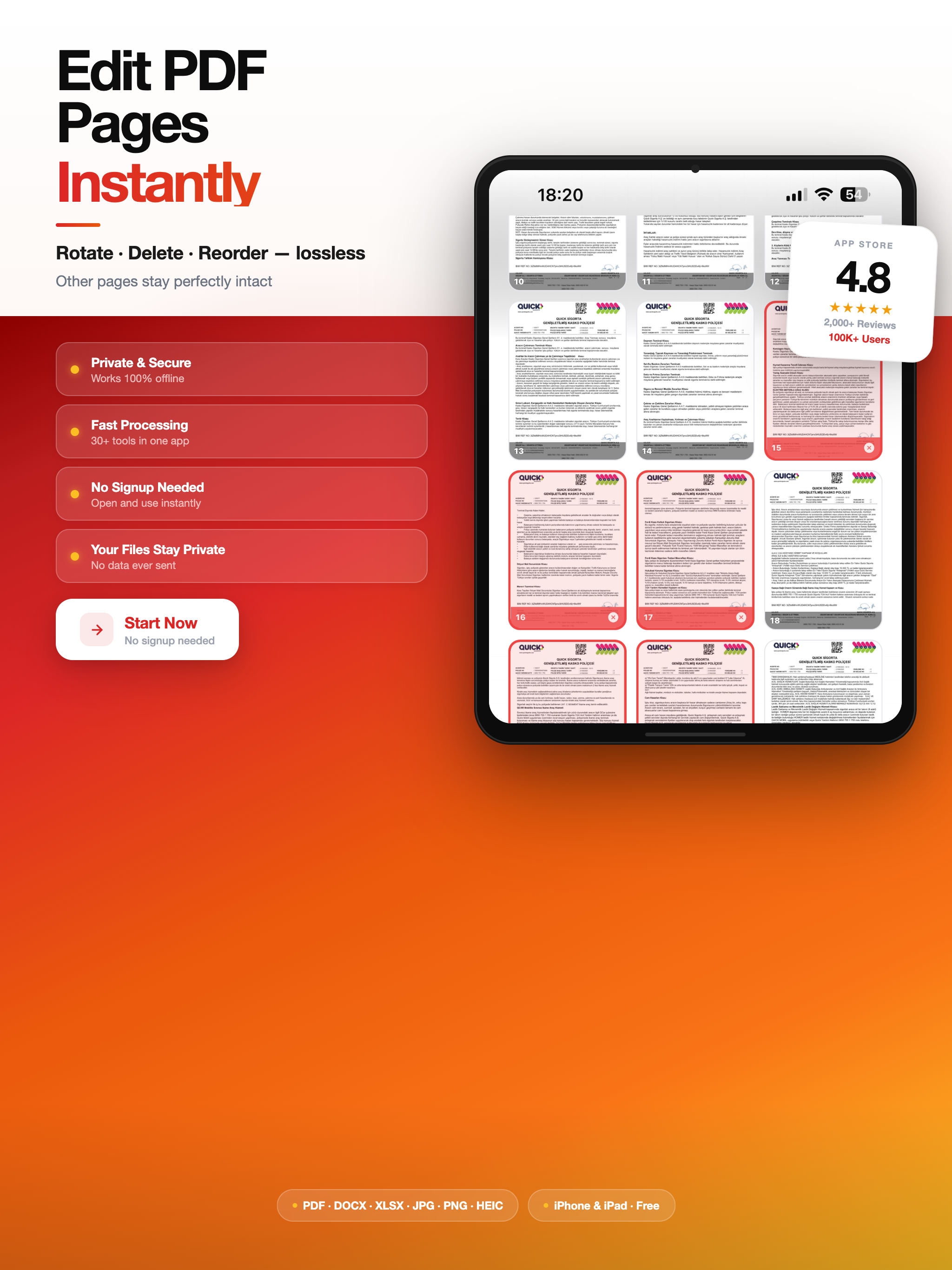 FreePDF: PDF Converter & Scan screenshot 19