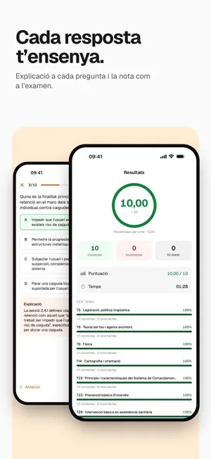Tests Bombers Generalitat screenshot 4