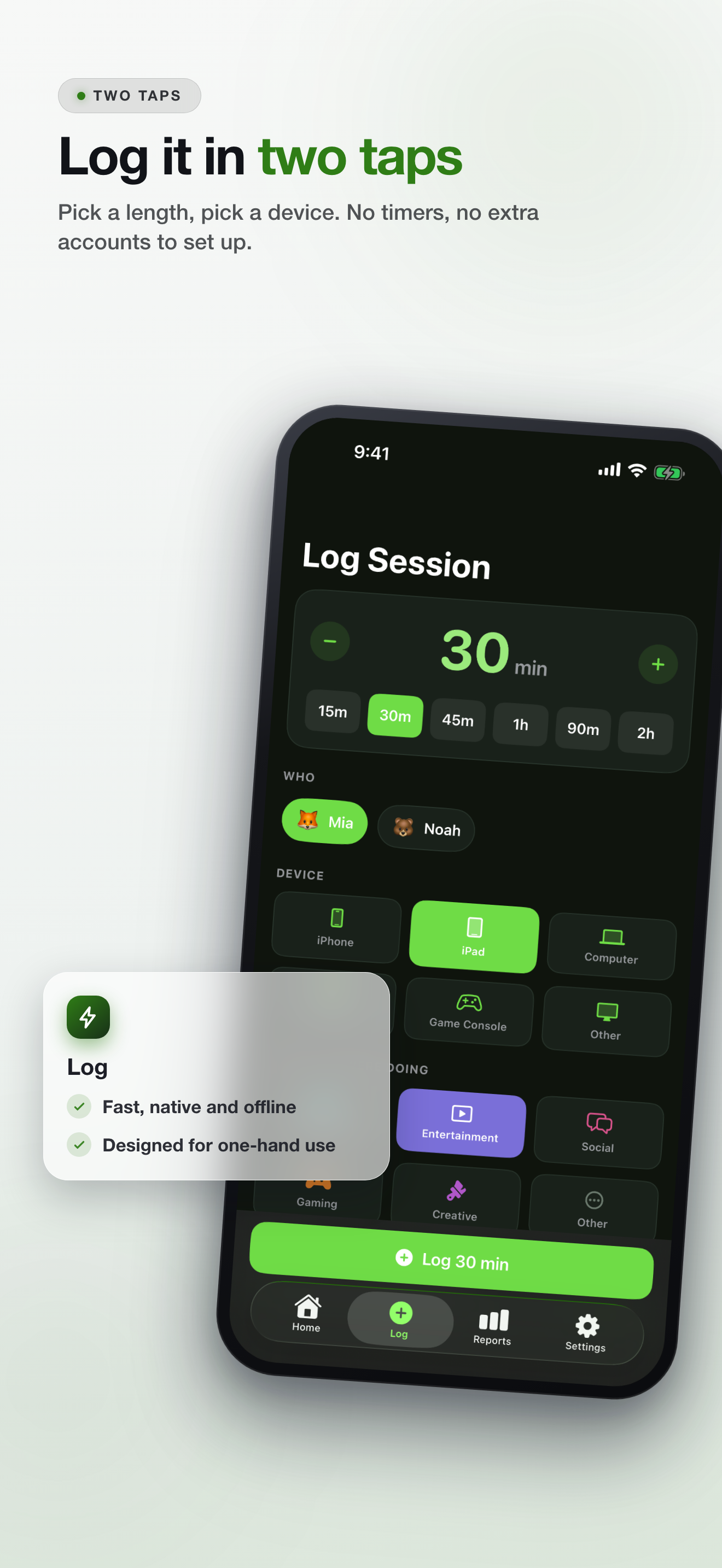 UsageLog - Digital Habit Log screenshot 4