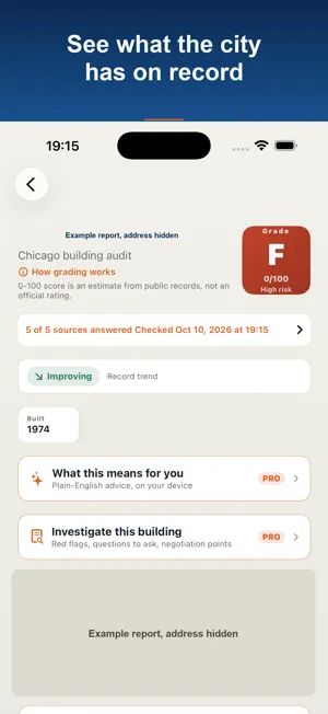 Blueprint: Building Reports screenshot 1