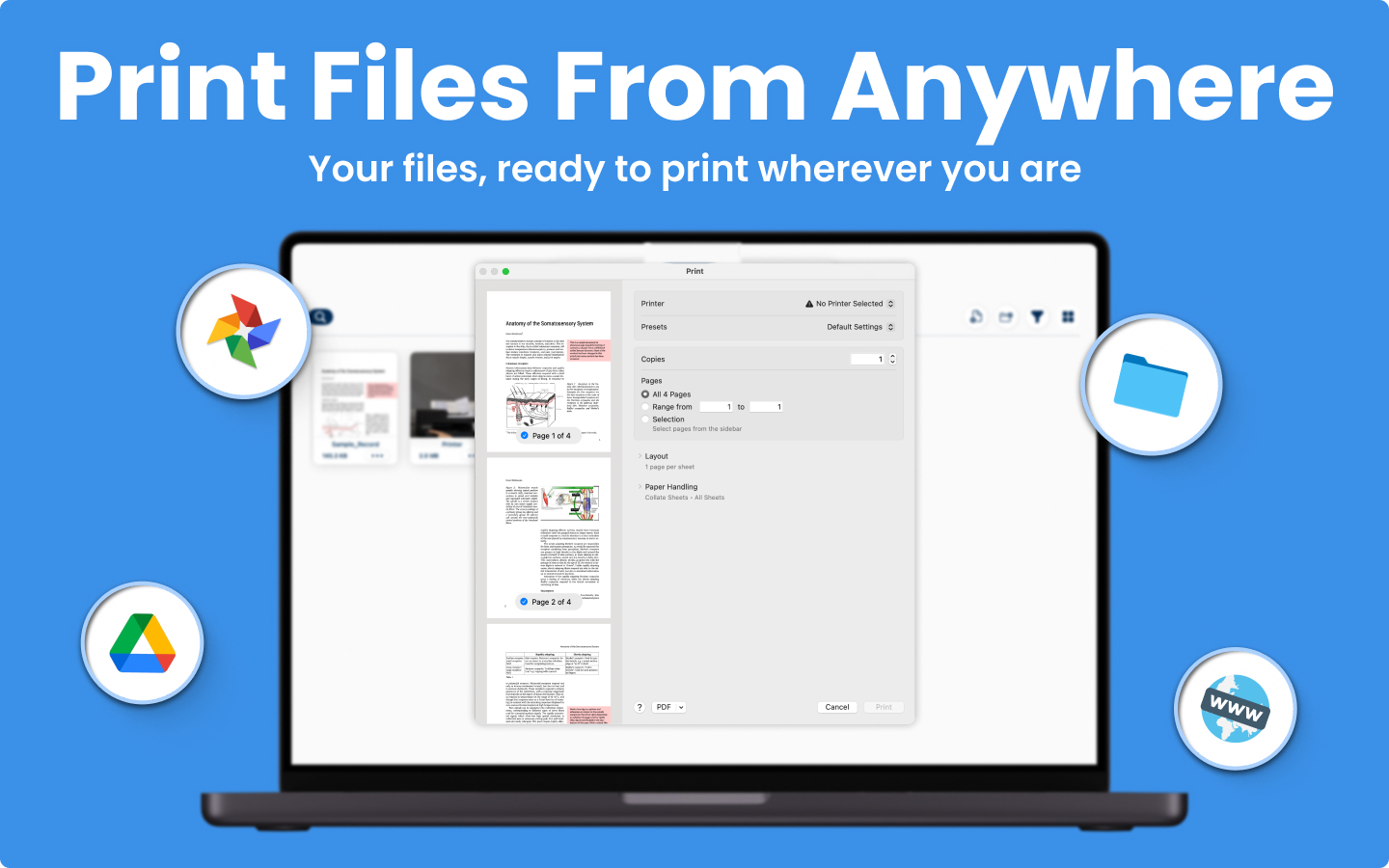 Printer App® & Scan Photos