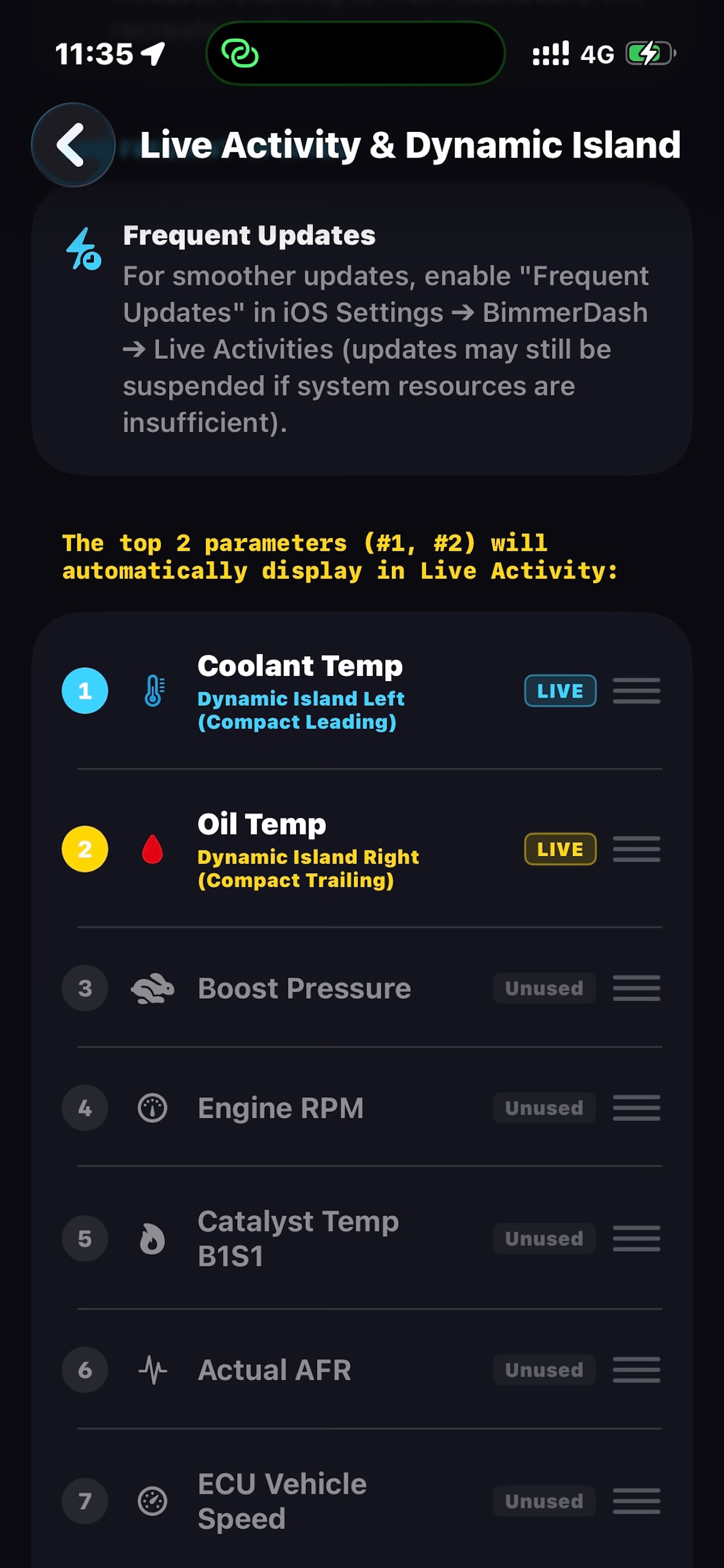 BimmerDash: OBD2 Gauge screenshot 4