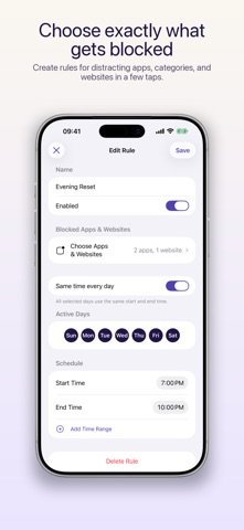 Downtime: Focus App Blocker Screenshot 2 of 4
