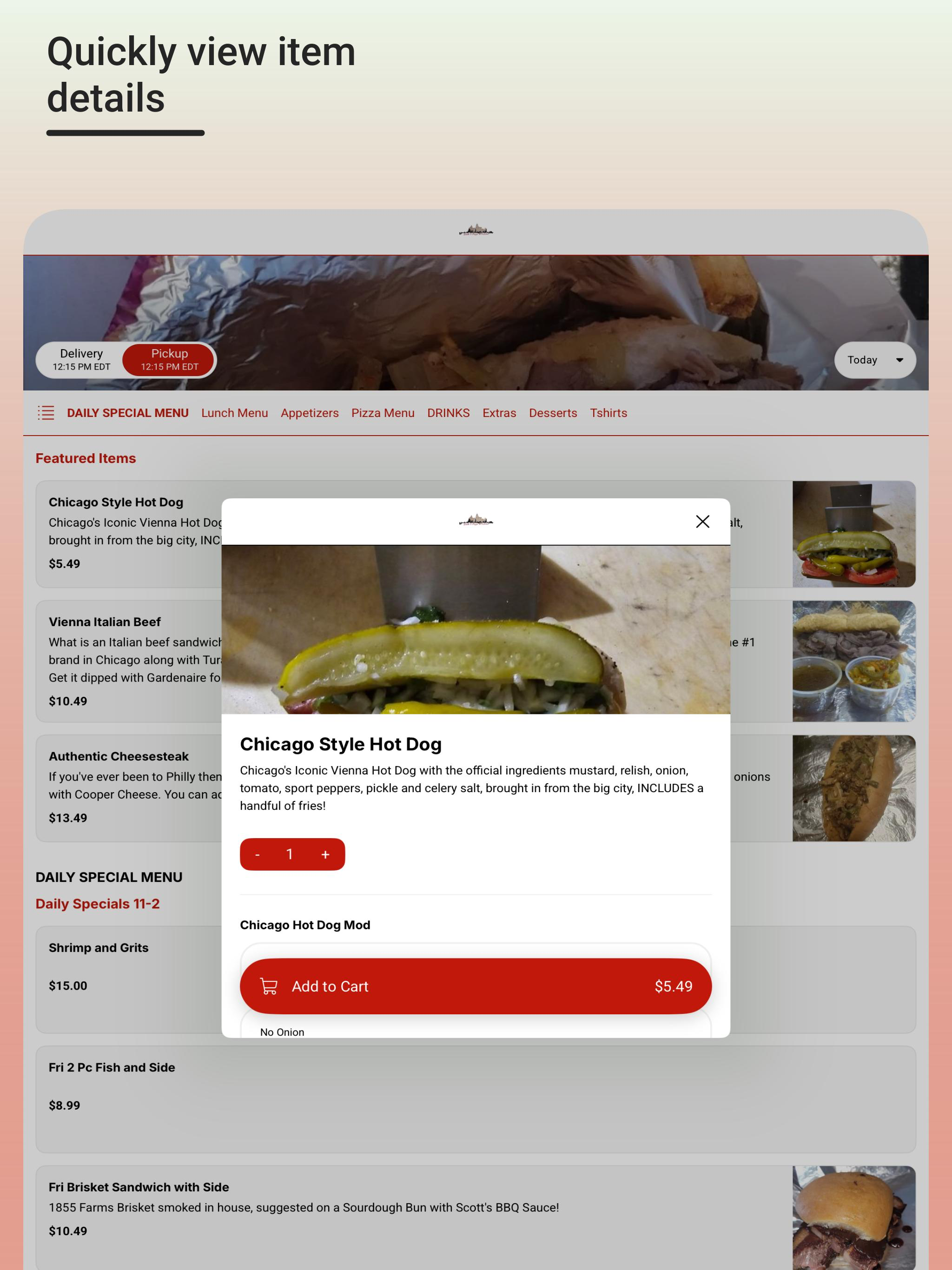 Scott's Pizza Kitchen screenshot 6