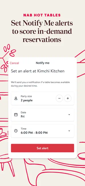 OpenTable iPhone screenshot 6
