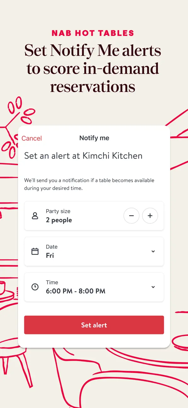 OpenTable screenshot 6